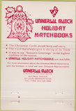 Matchbook Cover - Universal Match Corp M Taylor Troutdale OR 40 Strike