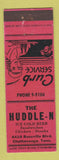 Matchbook Cover - Huddle N Chattanooga TN