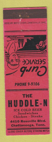 Matchbook Cover - Huddle N Chattanooga TN