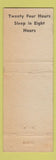 Matchbook Cover - Rawlins Buicking Horse Lodge Rawlins WY