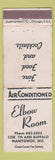 Matchbook Cover - Elbow Room Manitowoc WI WEAR