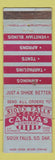 Matchbook Cover - Sioux Falls Canvas Company SD WEAR