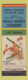 Matchbook Cover - Johnnies' Liquor Store Colorado Springs