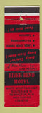 Matchbook Cover - River Bend Motel Newington NH DD Bean
