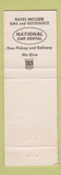 Matchbook Cover - National Car Rental Colorado Springs WEAR