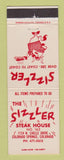 Matchbook Cover - Sizzler Steak House Colorado Springs