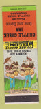 Matchbook Cover - Cripple Creek Inn Colorado hillbilly