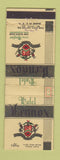 Matchbook Cover - Hotel Lennox St Louis MO FOR SAFETY