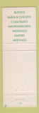 Matchbook Cover - Houck's Catering Service Boyertown Inn PA