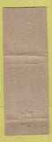 Matchbook Cover - Tunnel Inn Milwaukee WI WEAR