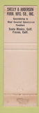 Matchbook Cover - Marsland Duran Plastic Upholstery Philadelphia PA