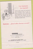 Matchbook Cover - Steelcase office furniture Olean NY red 40 Strike