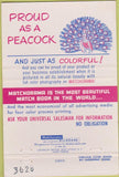 Matchbook Cover - Office Furniture Universal Match Dallas TX 40 Strike