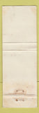 Matchbook Cover - Barber Bros Garage Chevron oil gas Dalhart TX WORN