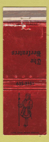 Matchbook Cover - The Beefeaters Colorado Springs WORN