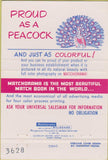 Matchbook Cover - Office Furniture Universal Match Los Angeles CA 40 Strike