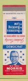 Matchbook Cover - WS Bill Moris Public Administrator Election