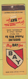 Matchbook Cover - Bay oil gas Denver Colorado McPherson KS WORN