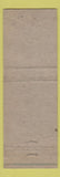 Matchbook Cover - Cunningham's Restaurant Denver Colorado WEAR