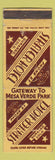 Matchbook Cover - Strater Hotel Durango Colorado WEAR