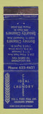 Matchbook Cover - Ideal Cleaners Laundry Colorado Springs