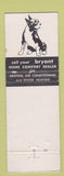 Matchbook Cover - Bryant Heating Uregas Service Waynesville MO WEAR