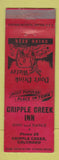 Matchbook Cover - Cripple Creek Inn Colorado