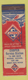 Matchbook Cover - Skelly oil gas Cooper Service WEAR