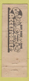 Matchbook Cover - Horton Supply Canon City Colorado WEAR