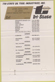 Matchbook Cover - Tri State Oil Tool New Orleans LA  40 Strike