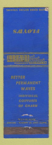 Matchbook Cover - Floyd's Salon Denver Colorado