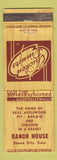 Matchbook Cover - Ranch House Canon City Colorado WEAR