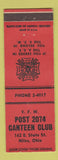 Matchbook Cover - VFW Post Niles OH
