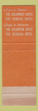 Matchbook Cover - Columbus Hotel Miami FL WEAR