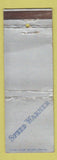 Matchbook Cover - Speed Warner Kansas City MO WEAR