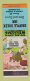 Matchbook Cover - Cripple Creek Inn Colorado hillbilly