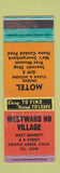 Matchbook Cover - Westward HO Village Cripple Creek Colorado WEAR