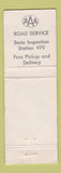 Matchbook Cover - Craig's Phillips 66 oil gas Boulder Colorado WEAR