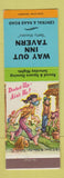 Matchbook Cover - Way Out Tavern hillbilly