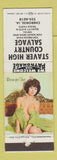 Matchbook Cover - Staver High Country Salvage Cherokee IA pinup WEAR