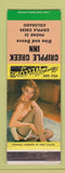 Matchbook Cover - Cripple Creek Inn Colorado pinup WEAR