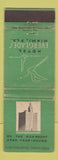Matchbook Cover - Hotel Everglades Miami FL