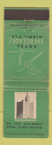 Matchbook Cover - Hotel Everglades Miami FL