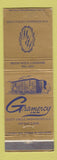Matchbook Cover - Gramercy Inn Washington DC WEAR