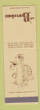 Matchbook Cover - Cafe Barcelona Chicago IL