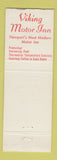 Matchbook Cover - Viking Hotel Motor Inn Newport RI