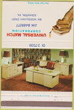 Matchbook Cover - Office Furniture Universal Match Scranton PA 40 Strike
