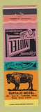 Matchbook Cover - Buffalo Motel Canyon TX