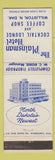 Matchbook Cover - Plainsman Hotel Williston ND