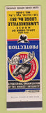 Matchbook Cover - Moose Lodge Lawrenceville Pittsburgh PA
